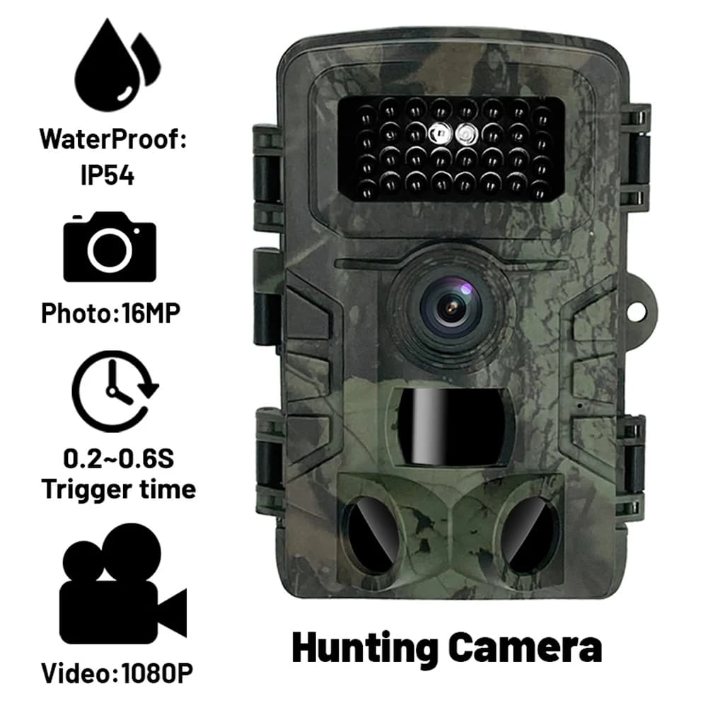 Caméra observation animaux PR700 étanche IP66 multifonction jour nuit pour vidéos chasse extérieure