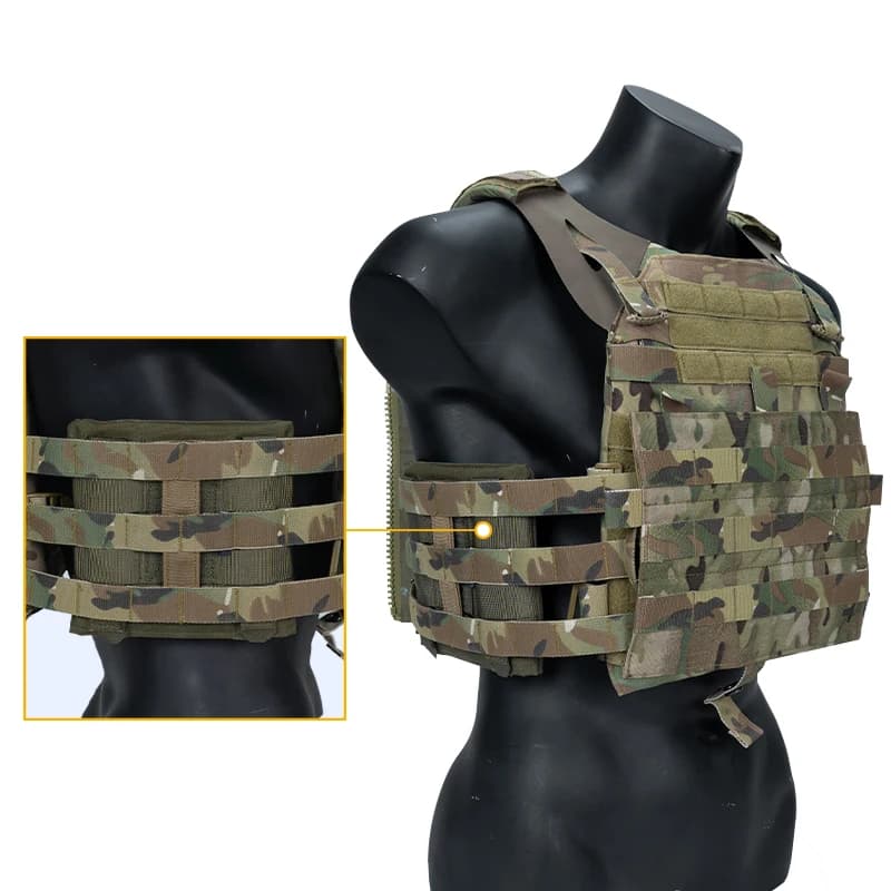 Poche plaque latérale tactique IDOGEAR JPC2.0 AVS pêche chasse camouflage MOLLE