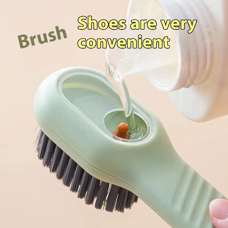 Brosse à chaussures automatique avec décharge liquide multifonction, nettoyage bottes pêche et vêtements