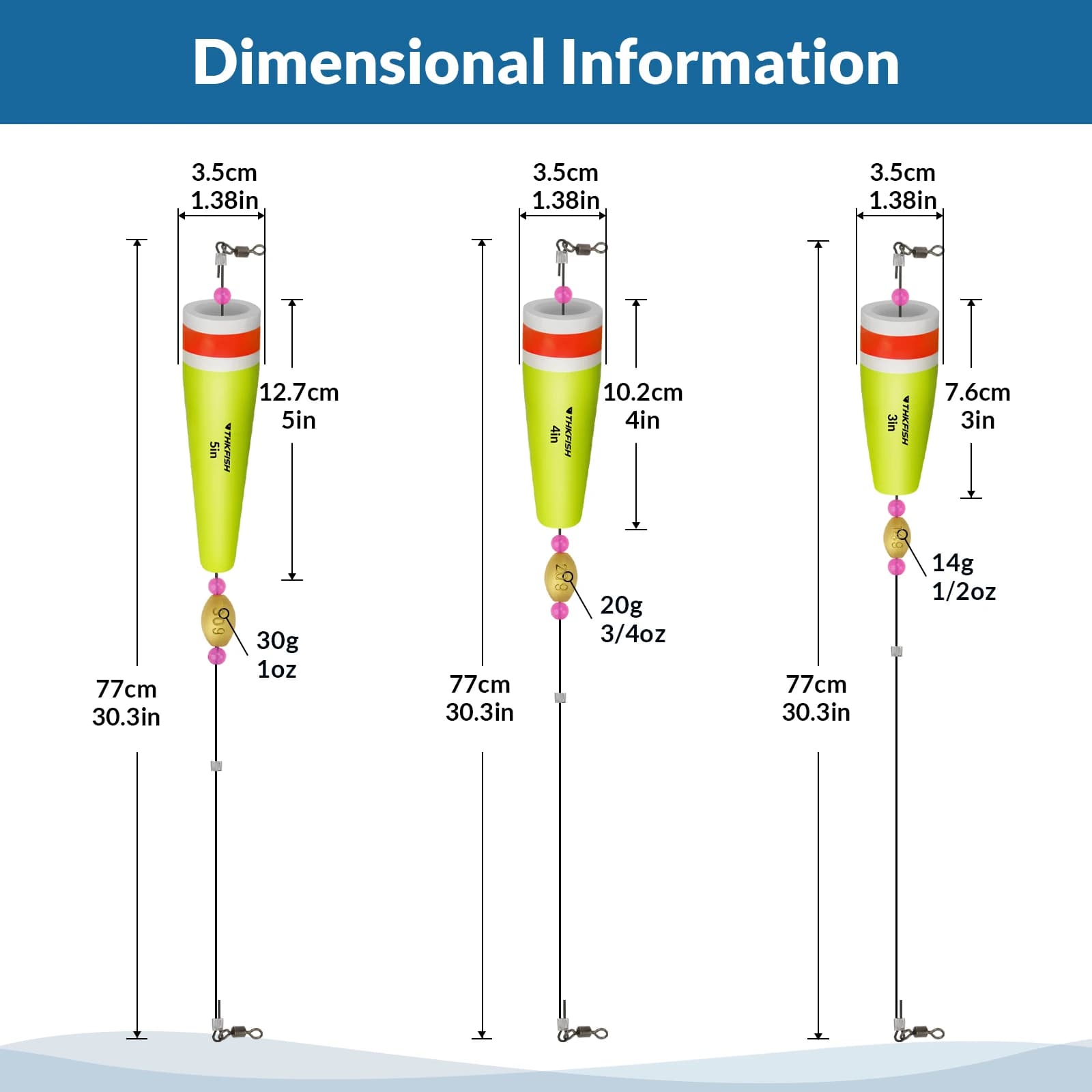 Flotteur de pêche EVA lesté 20g 30g pour mer et eau douce, type popping cork, avec plomb intégré