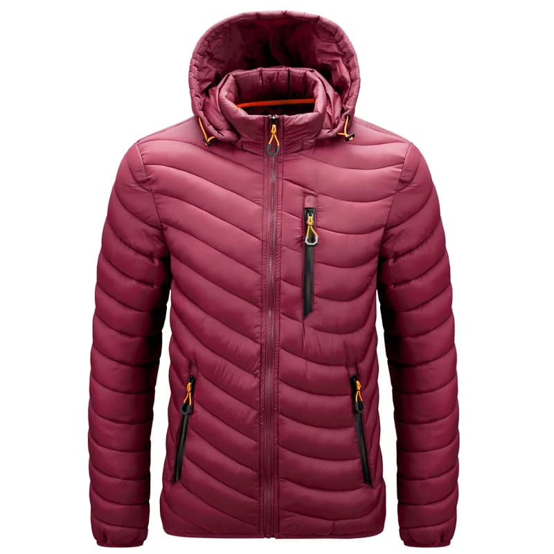 Veste légère chauffante pour pêche hivernale - Doudoune isolée homme running voyage