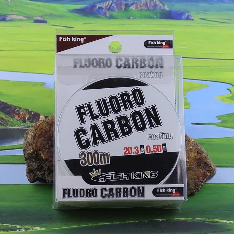 Ligne nylon monofilament fluorocarbone coating 0.3-0.5mm - qualité mer haute résistance