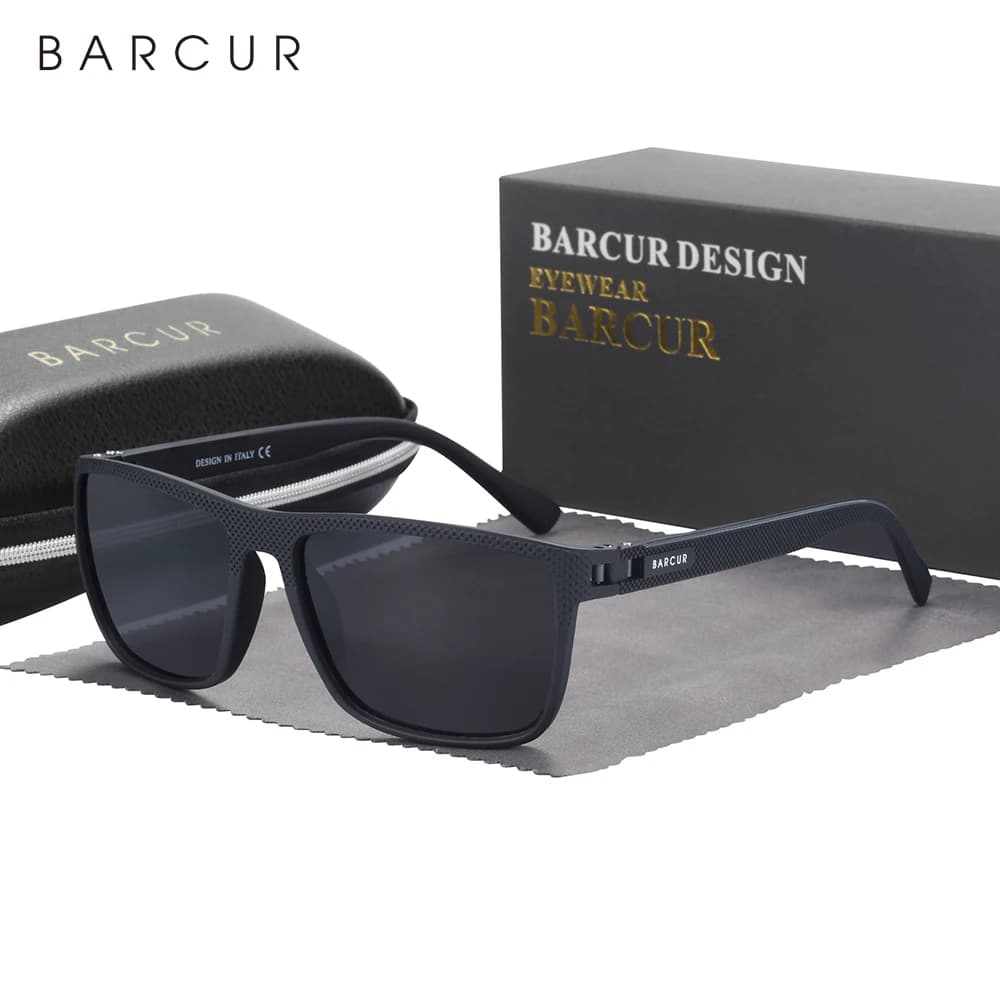 Lunettes soleil TR90 légères polarisées pêche voyage - Accessoire outdoor homme femme BARCUR