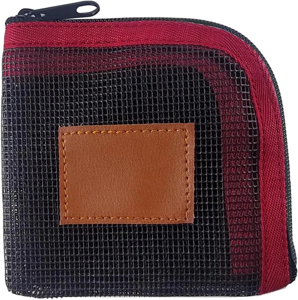 Étui leader pêche à la mouche Aventik 5 compartiments - Stockage tippet filet 4x4 pouces - Accessoire pêche