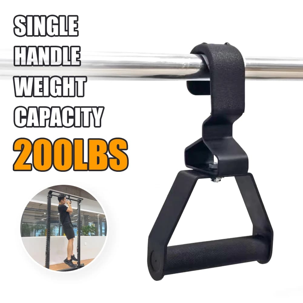 Poignées de traction 12 angles ajustables 2 pièces pour développé couché et rameur - Ergonomique poignet épaule