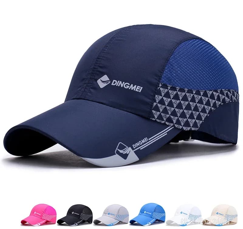 Casquette printemps été pêche loisirs - Homme confortable respirable ajustable voyage extérieur