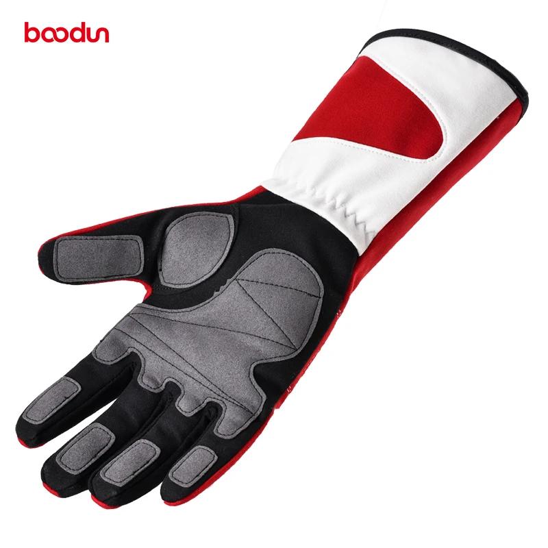 Gants karting doigts longs anti-dérapants absorbants chocs - Gants pêche ventouse respirants entraînement Q232047