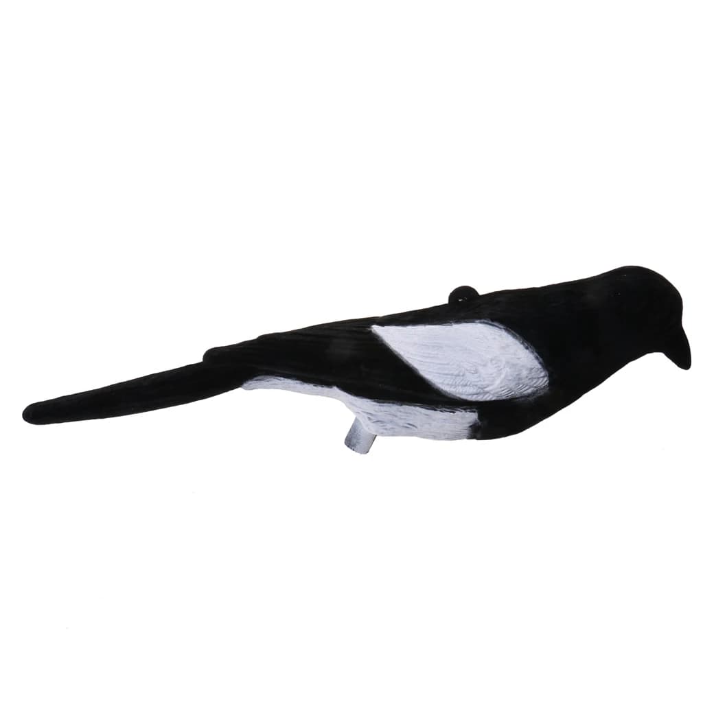 Leurre pie entièrement emplumé réaliste - Appeau de tir 106g durable pour chasse extérieure