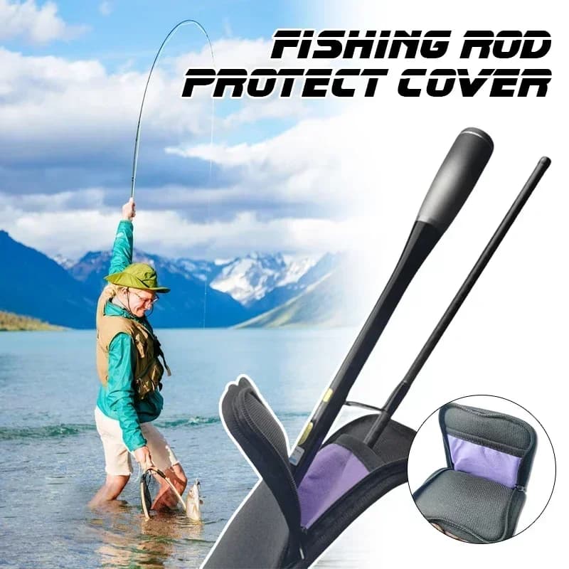 Sac de protection double couche pour cannes 100-170cm avec manchon résistant et étui de rangement