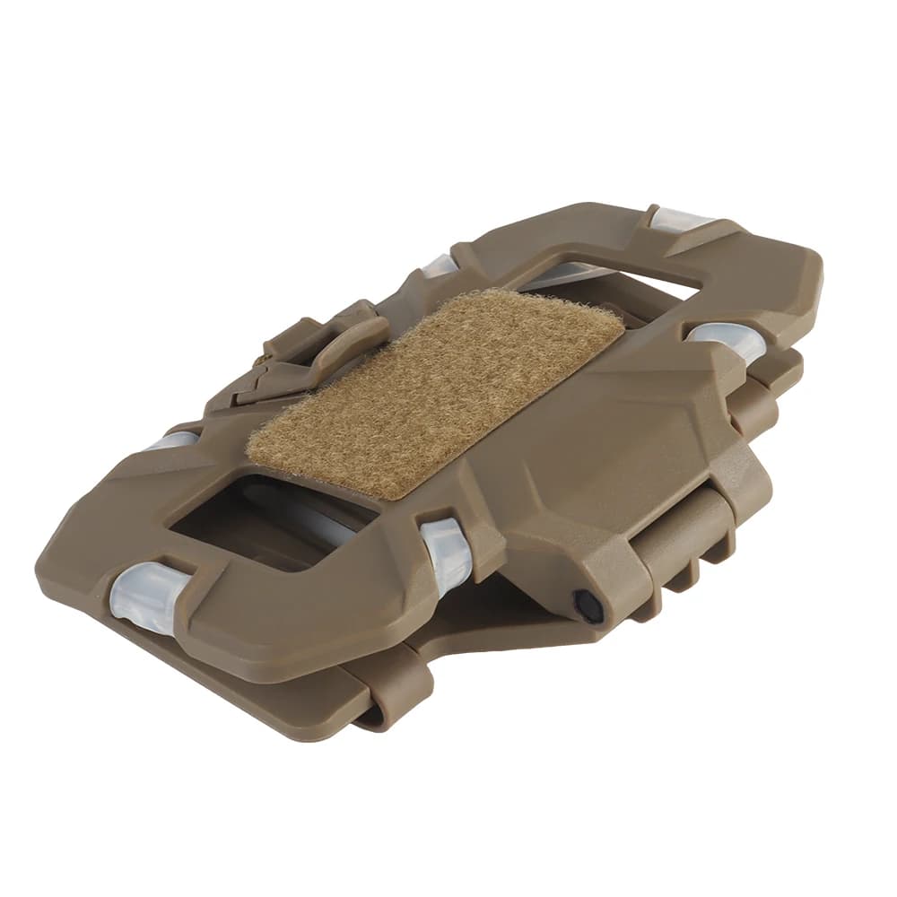 Support téléphone tactique MOLLE - Plateau pliant navigation pour pêche en kayak ou bordure