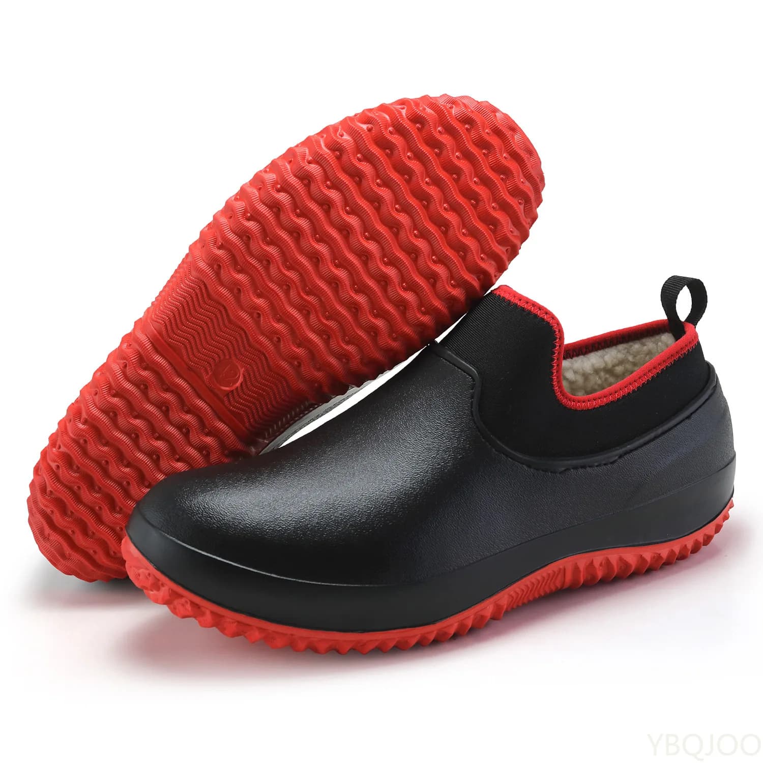 Chaussures de travail cuisine homme antidérapantes imperméables chef pêche bottes pluie