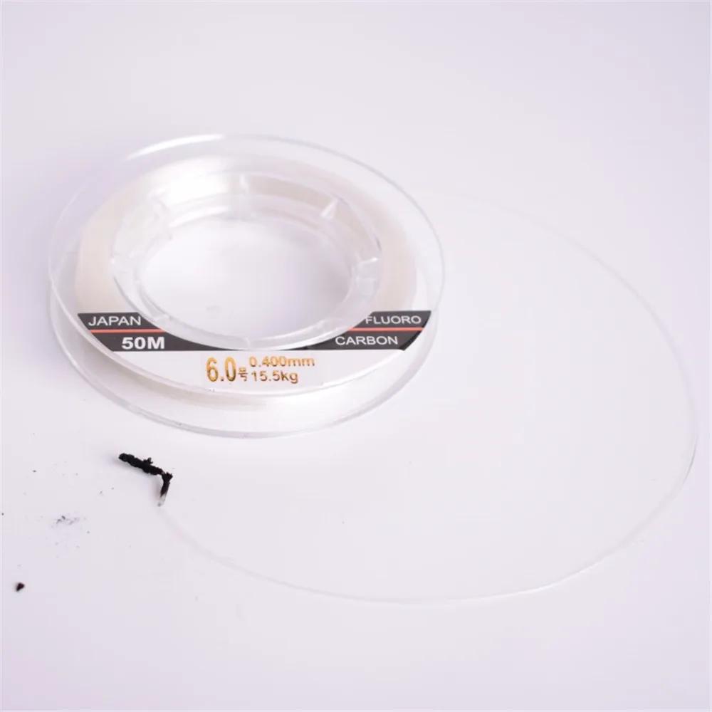 Ligne de pêche fluorocarbone Mavllos Ancient 100% invisible et coulante pour bas de ligne
