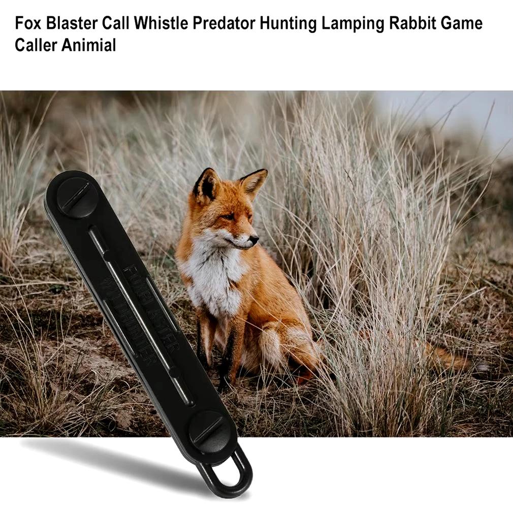 Sifflet appel renard noir - Accessoire chasse appel prédateurs pour pêcheur observateur nature