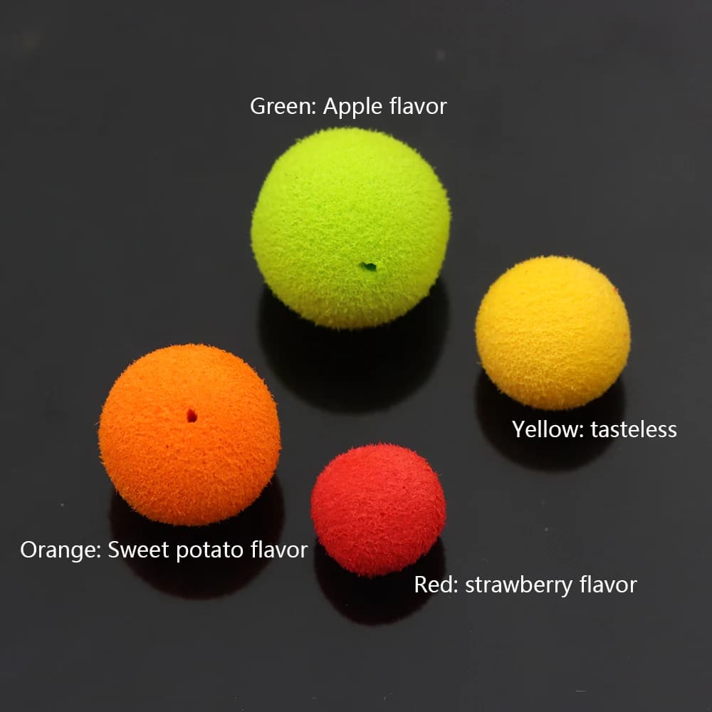 Bouillette flottante EVA pour pêche à la carpe - méthode feeder et hair rig avec pop up boilie