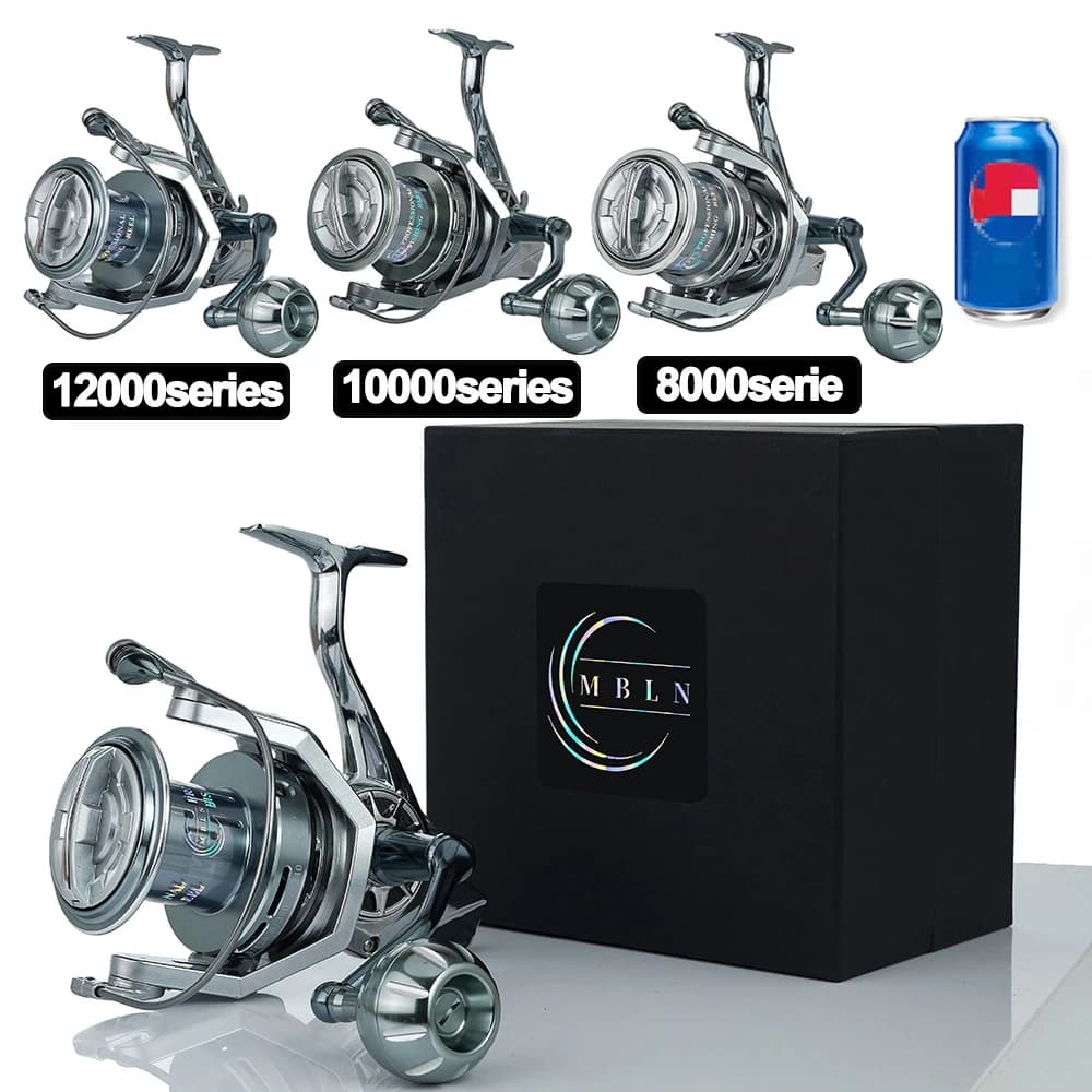 Moulinet de pêche surfcasting mer résistant 35kg, métal et anti-corrosion pour pêche sportive