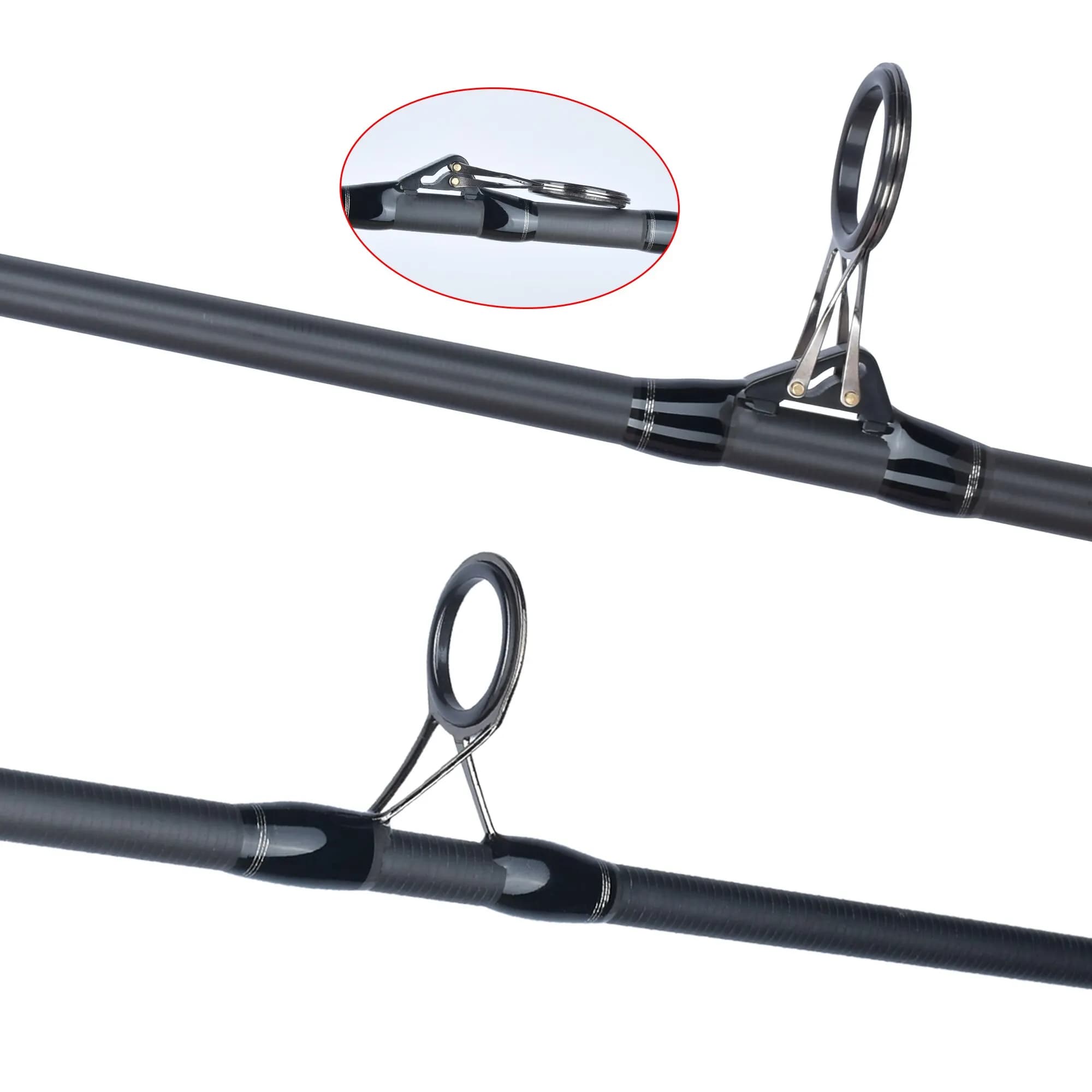 Canne BIUTIFU 2Tips Carp Fishing Rod 3.5lb Carbone 30t pour pêche à la carpe en shore casting