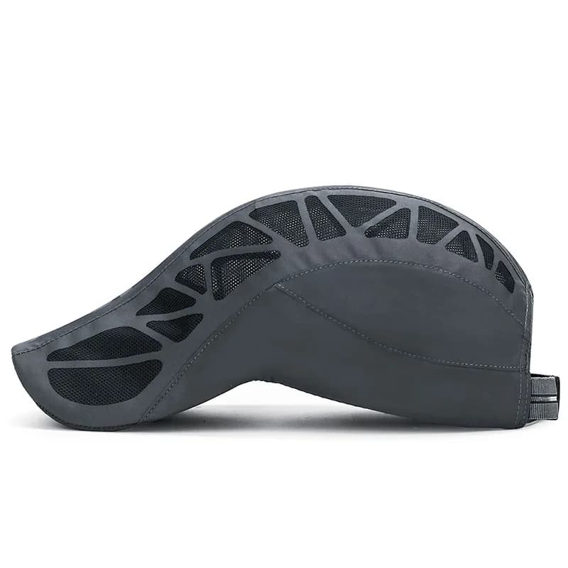 Casquette sport pêche alphabet séchage rapide - Chapeau mesh respirant avec lettrage avant tendance