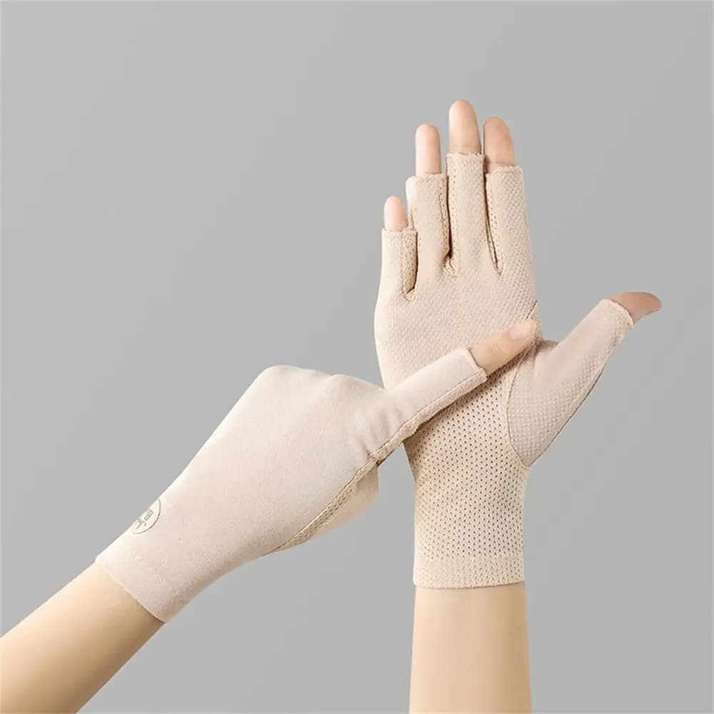 Gants fins anti-UV pêche - protection solaire légère et résistante au glissement pour pêcheurs