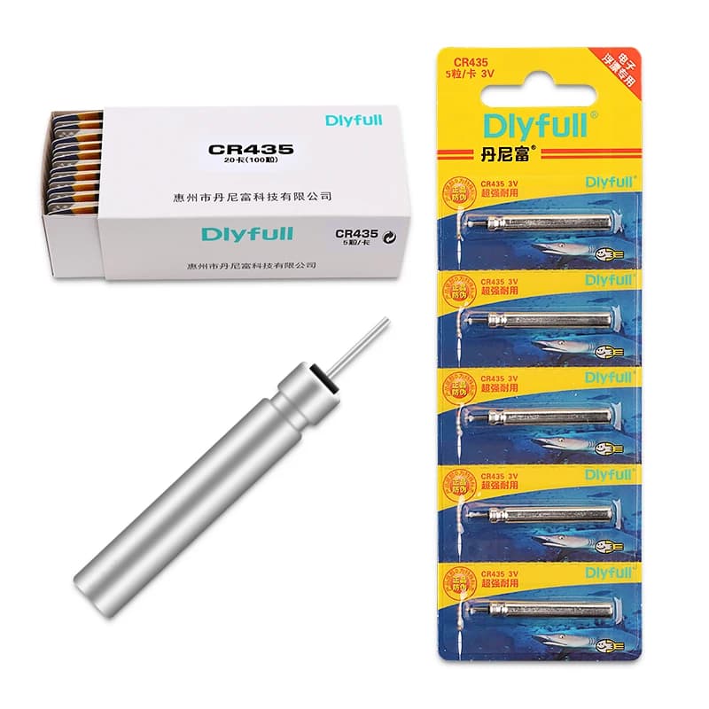 100 flotteurs électriques lumineux DLY pour pêche nocturne, modèles CR311 CR316 CR322 CR425 CR435