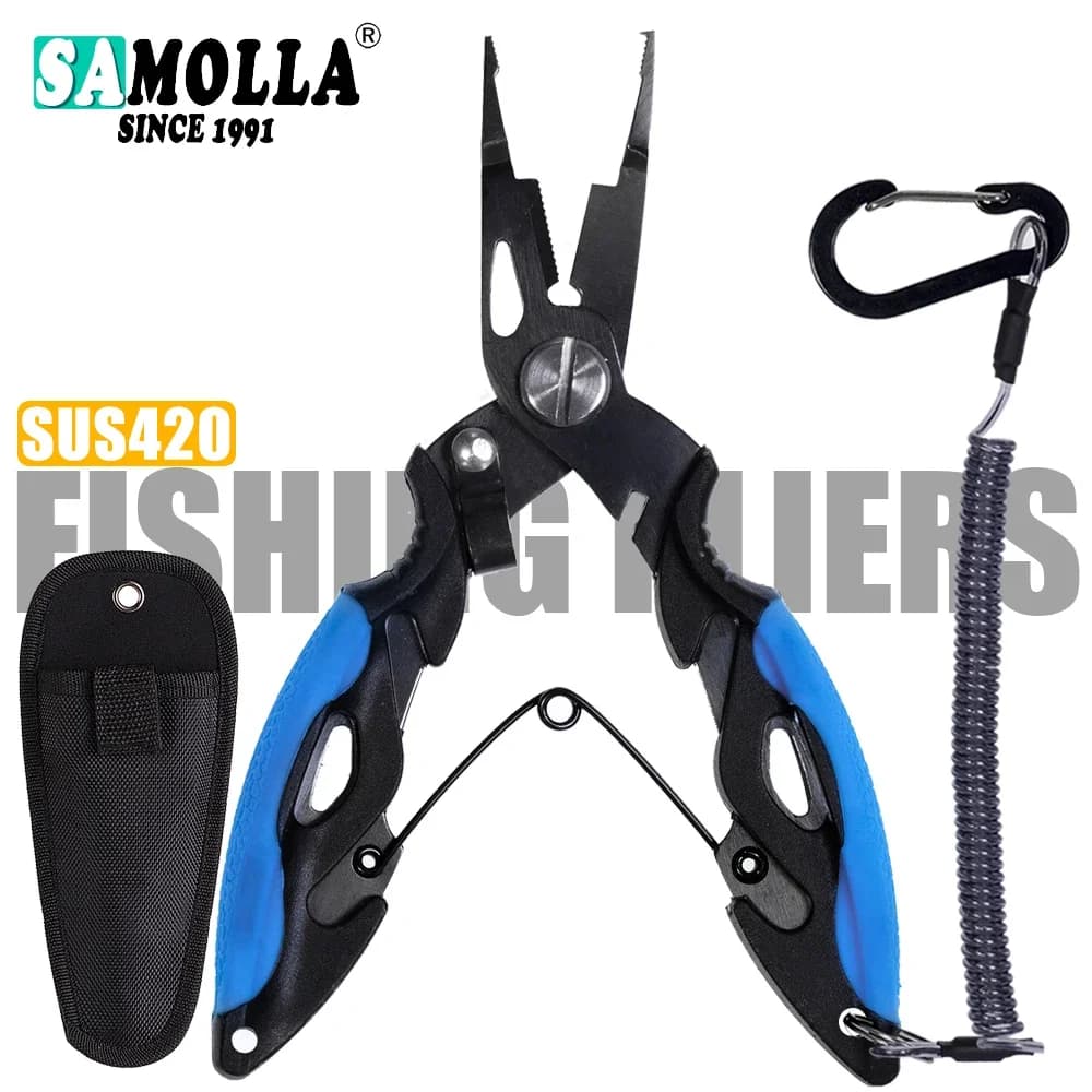 Fish Lip Clamp Upgrade Multi-function Hook Remover and Split Ring Clamp for Fly 