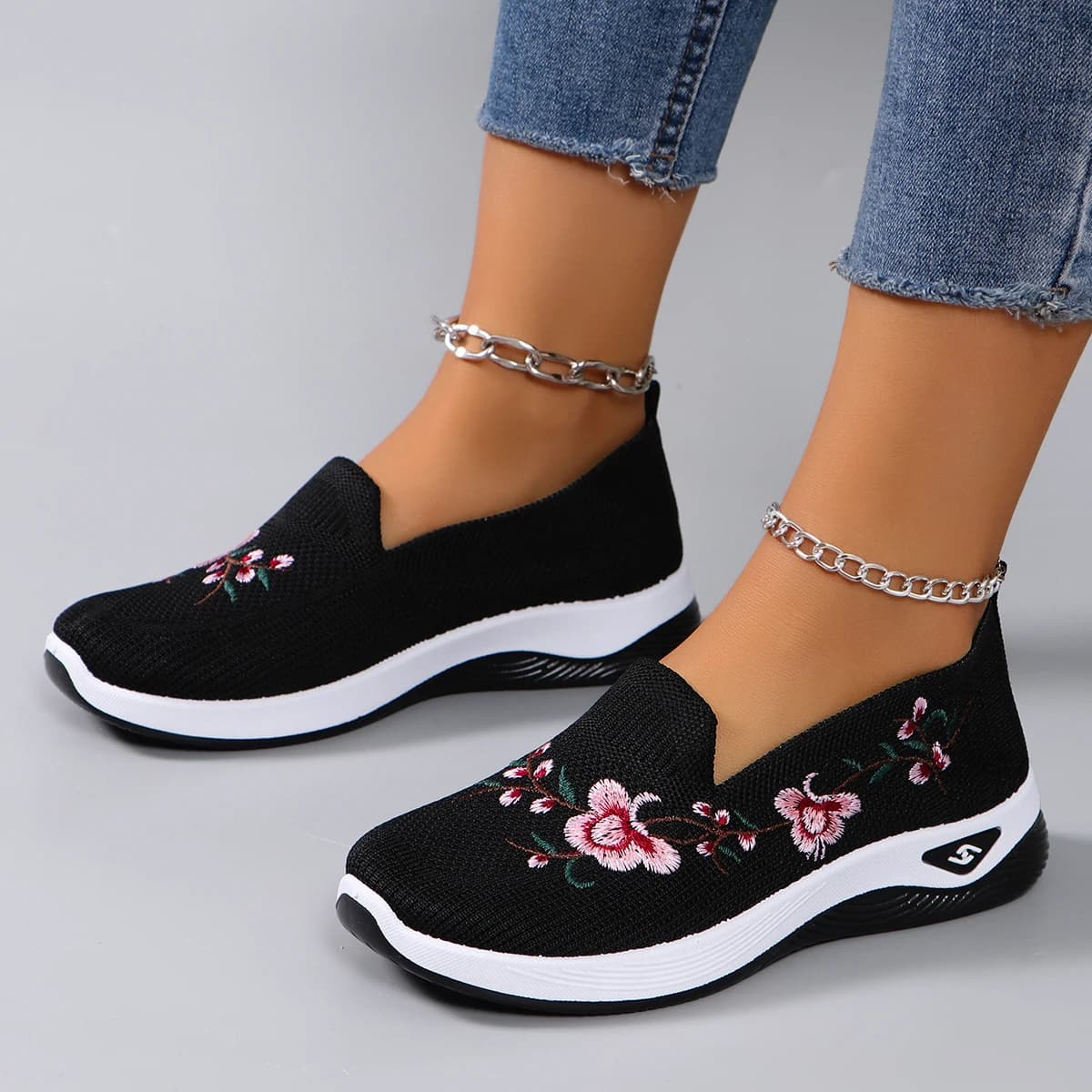 Chaussures sport femme printemps automne légères antidérapantes résistantes pêche casual confortables