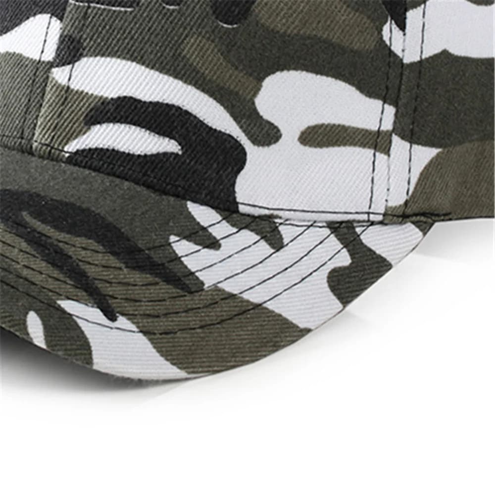 Casquette baseball camouflage unisexe printemps été pêche montagne protection solaire