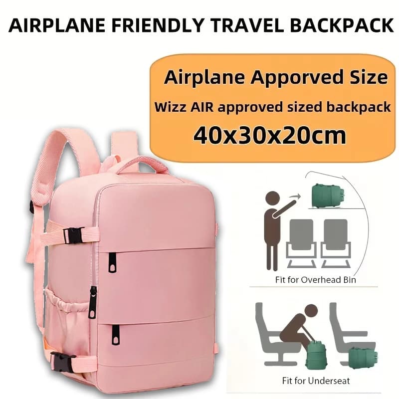 Sac à dos femme élégant léger pêche randonnée commute quotidien poches multiples réglable