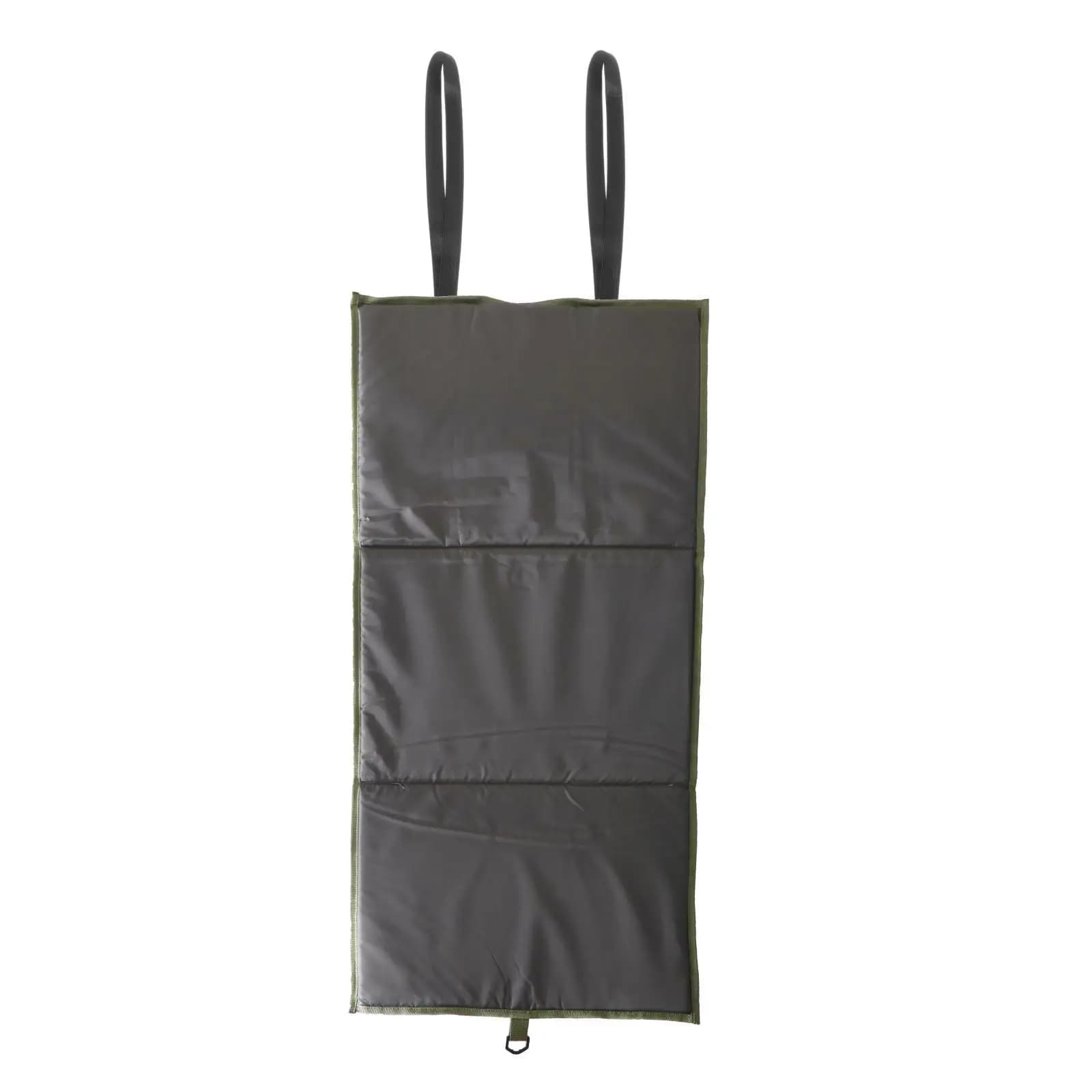 Tapis de décrochage pliable vert pour pêche à la carpe - Matériel de pêche pratique et transportable