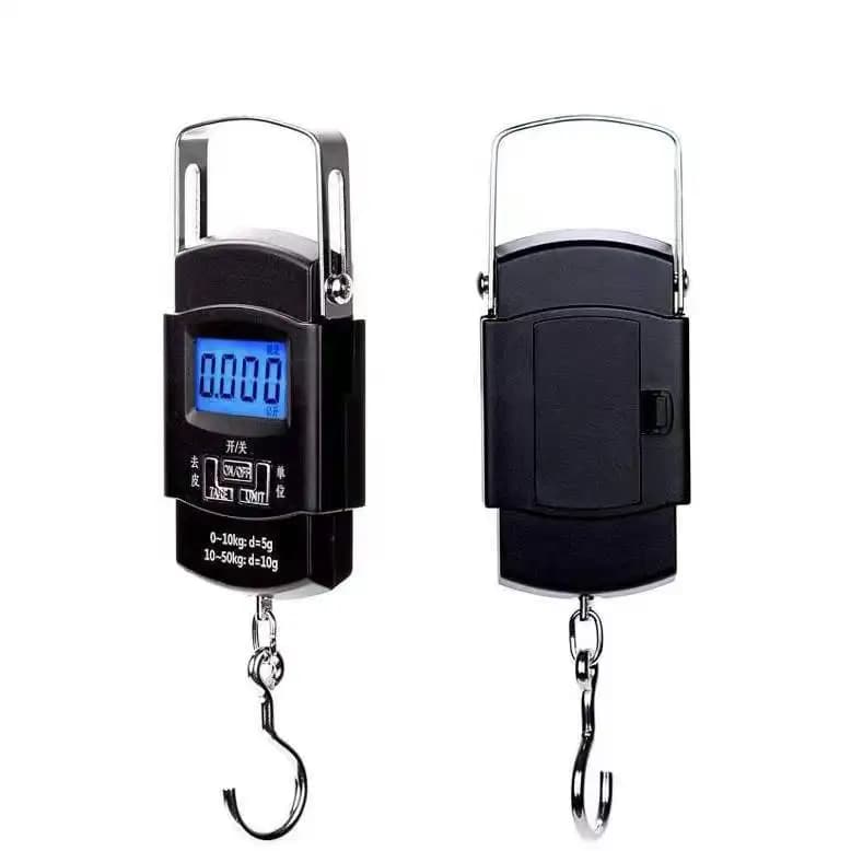 Balance digitale portable 50KG haute précision électronique pesée poissons capacité importante