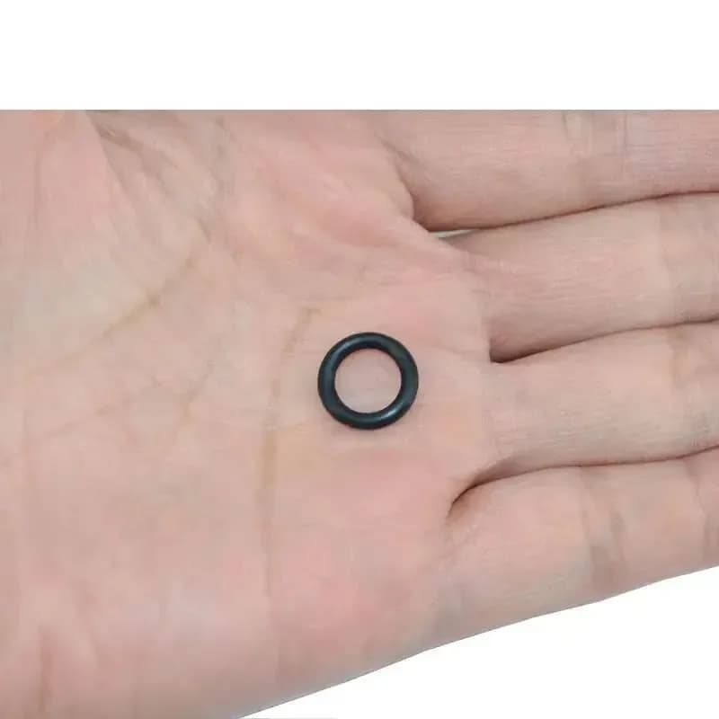 50 anneaux caoutchouc noir pour indicateurs de touche et supports cannes accessoires pêche