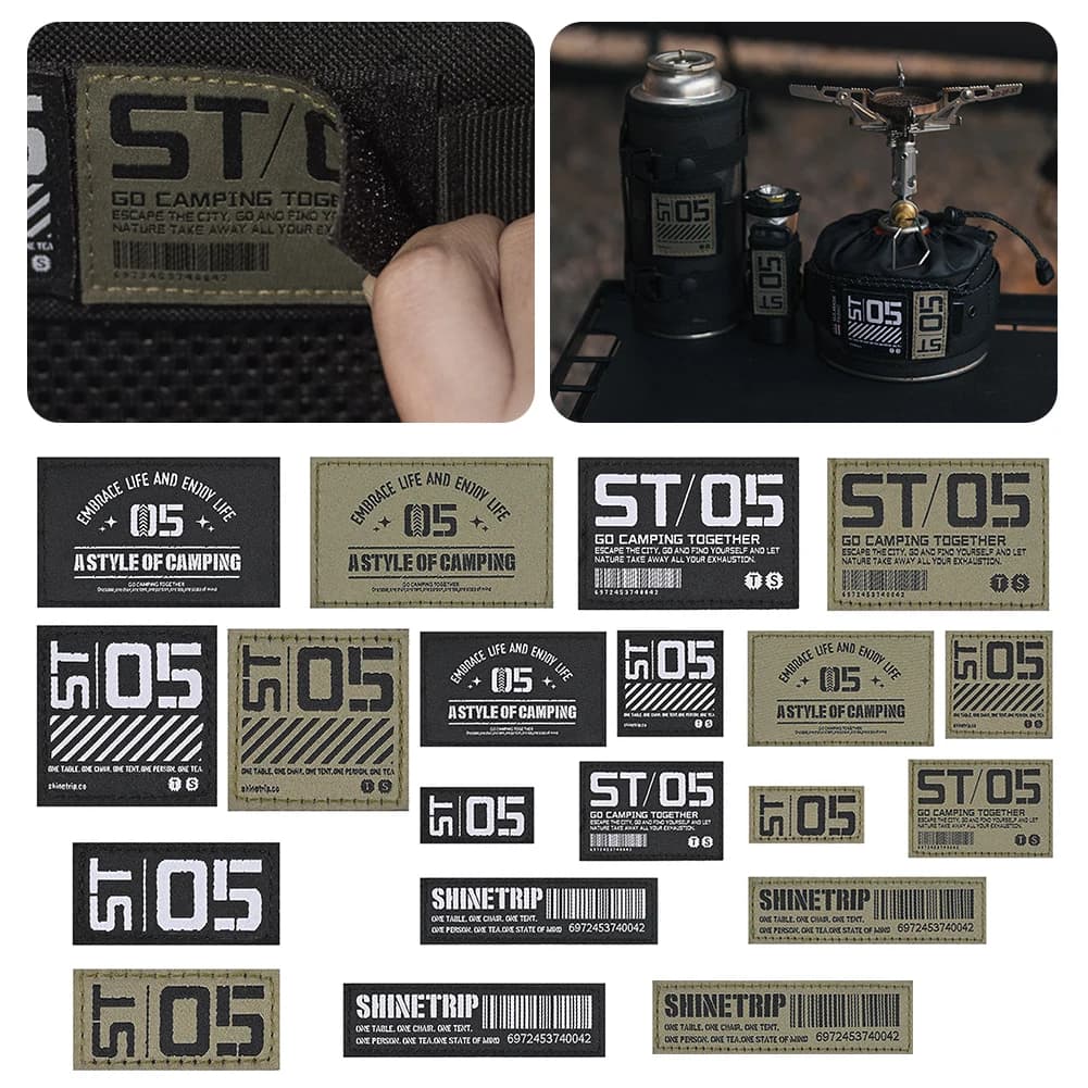 Patch morale tactique militaire - Autocollant gilet broderie Velcro pour pêche camping randonnée
