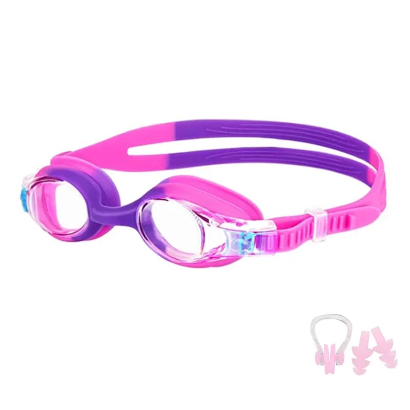 Lunettes de natation enfants professionnelles anti-buée étanches avec protection UV complète