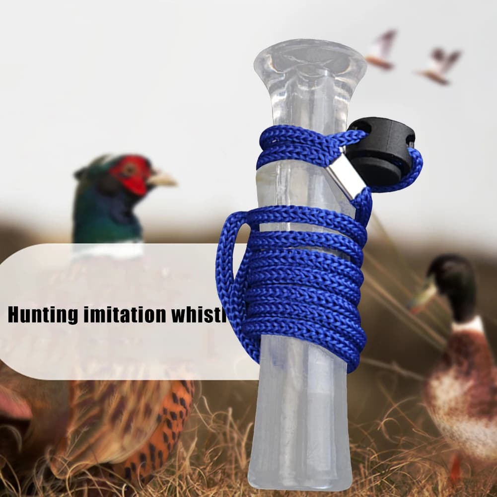Sifflet appel canard colvert faisan chasse décoy outil extérieur accessoire chasseur leurre gibier d'eau