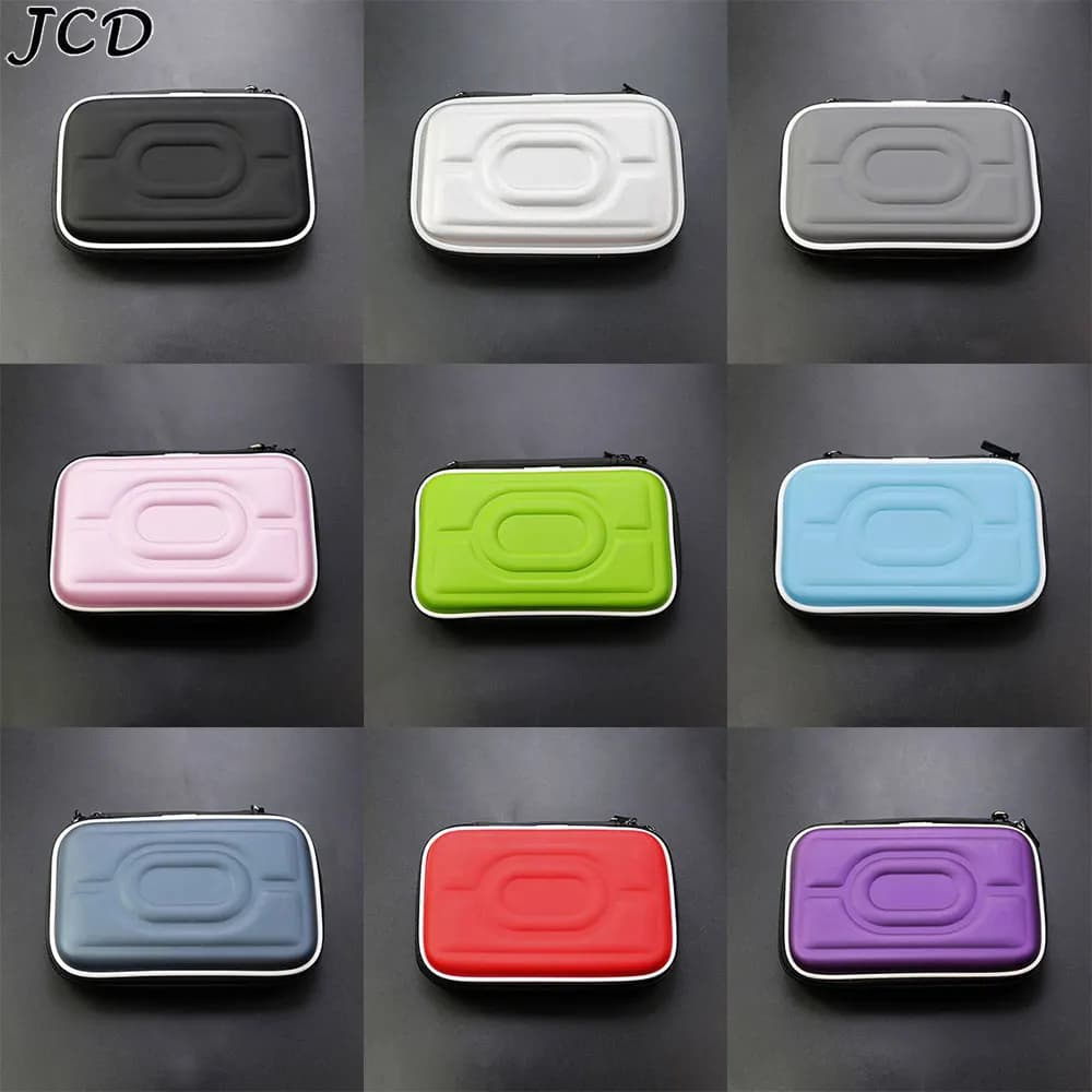 Étui rigide EVA 9 couleurs pour 3DS NDSL NDSI GBA GBC protection console retro transport