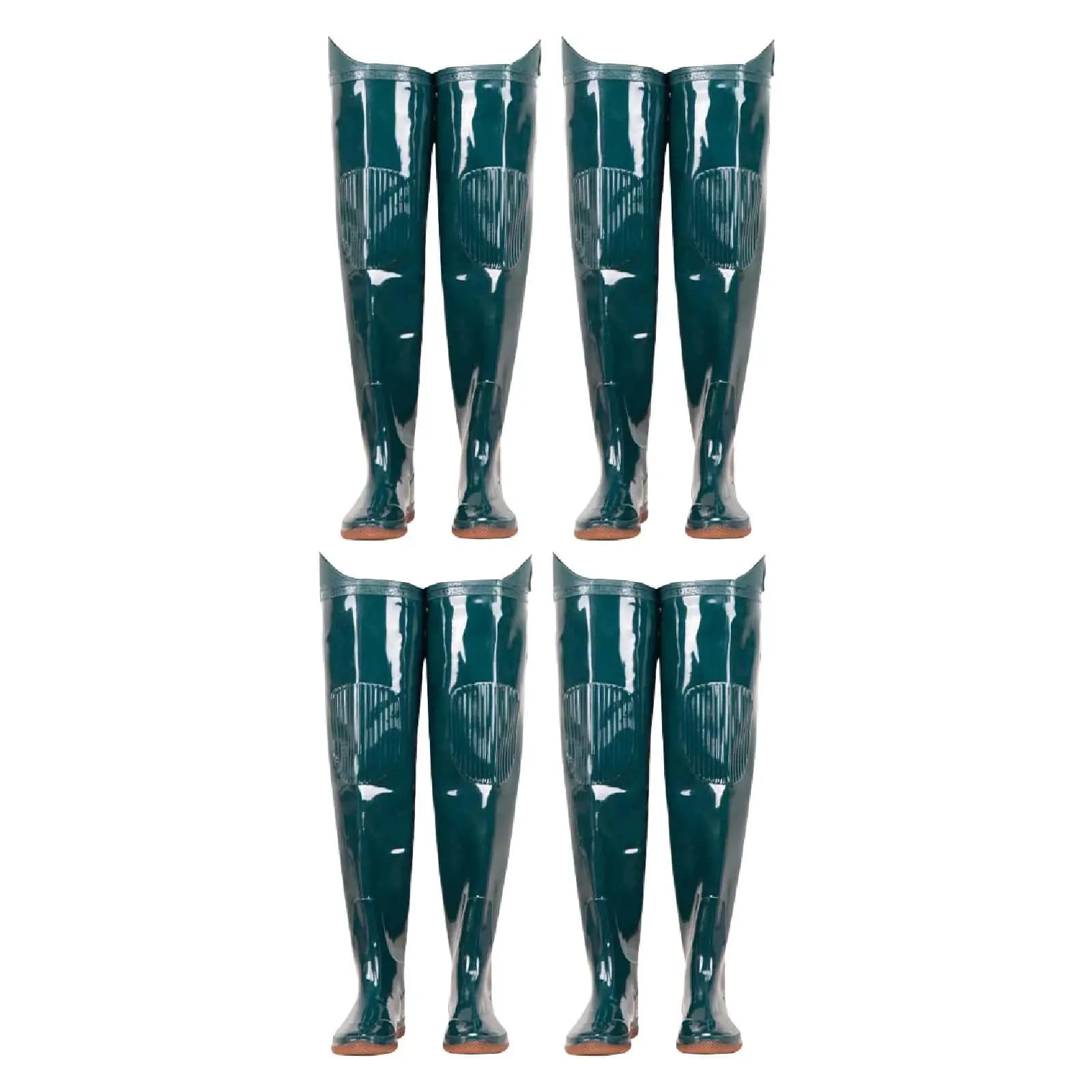 Bottes de pêche waders pratiques genouillères longues pour jardinage extérieur et activités nautiques