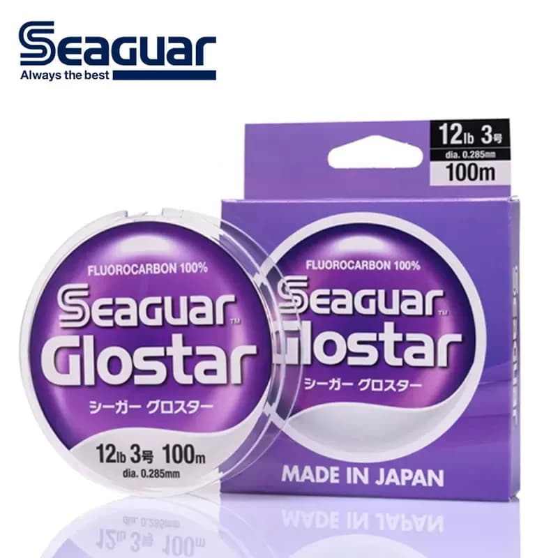 Nouvelle ligne de pêche fluorocarbone Seaguar Glostar Original 4LB-70LB, édition limitée 50ème anniversaire