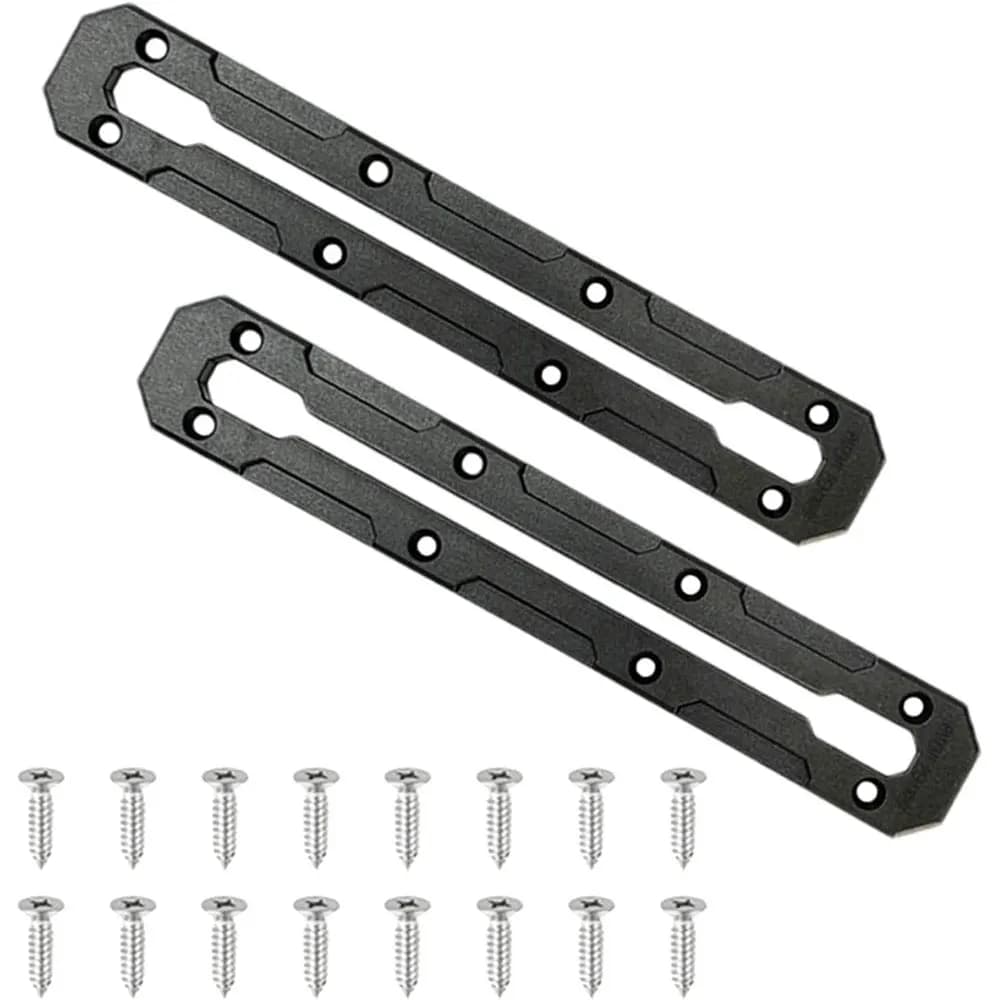 Rail de fixation profil bas kayak canoe track montage accessoires universel pour bateau pêche équipement
