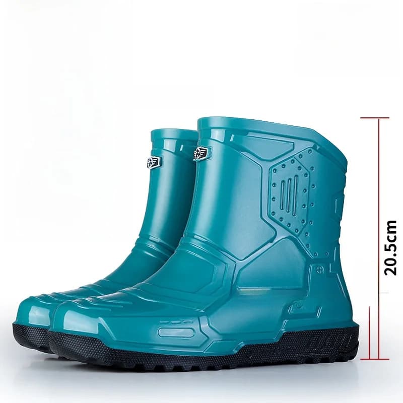 Bottes de pluie mode homme basse imperméables antidérapantes pour pêche et outdoor