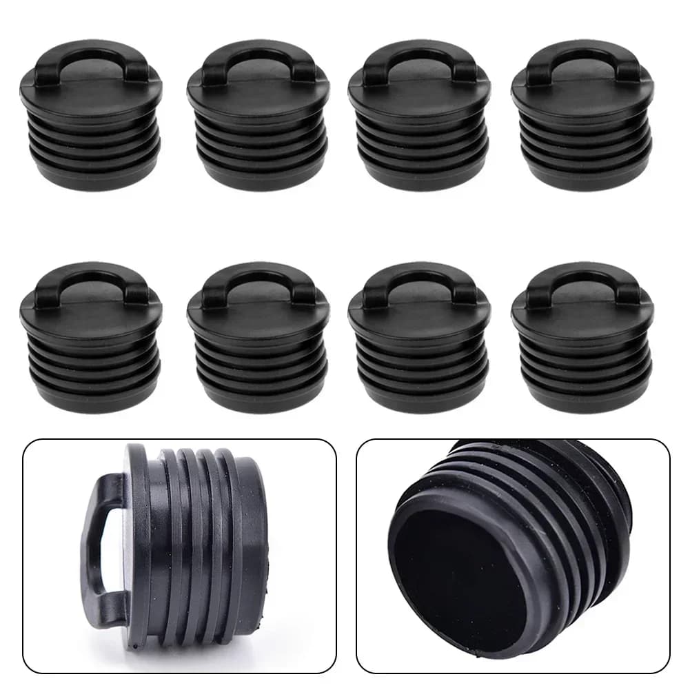 Bouchons de vidange scupper pour kayak et canoë - 4 pièces étanches pour trous de drainage