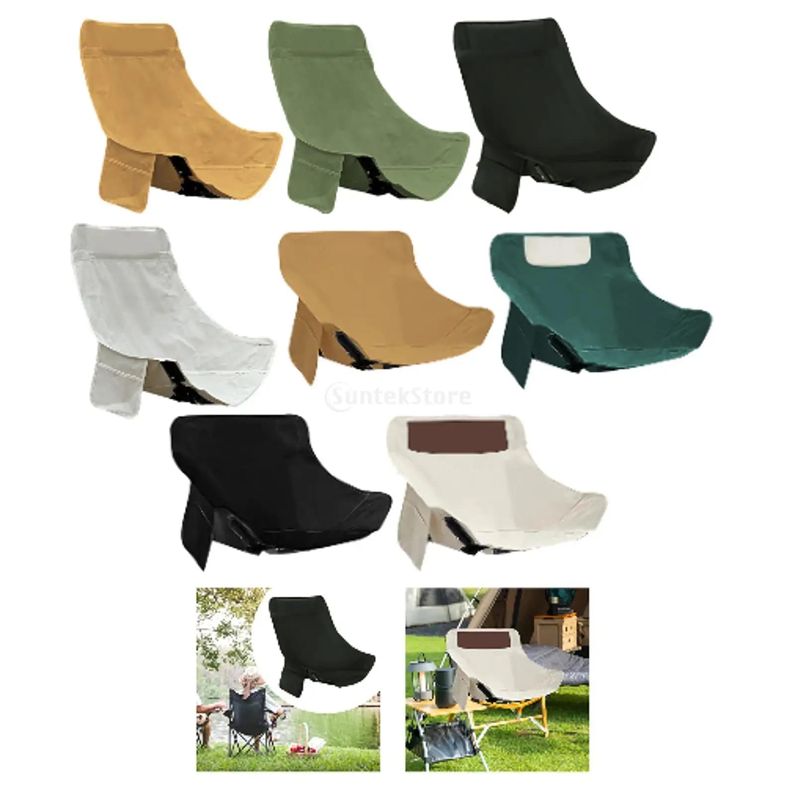 Housse de protection chaise pliante pêche camping tissu oxford respirant anti-pluie