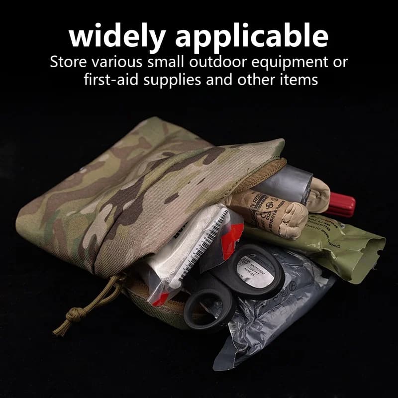 Sac de rangement polyvalent 6x5 MOLLE - Organisation équipement pêche et outdoor