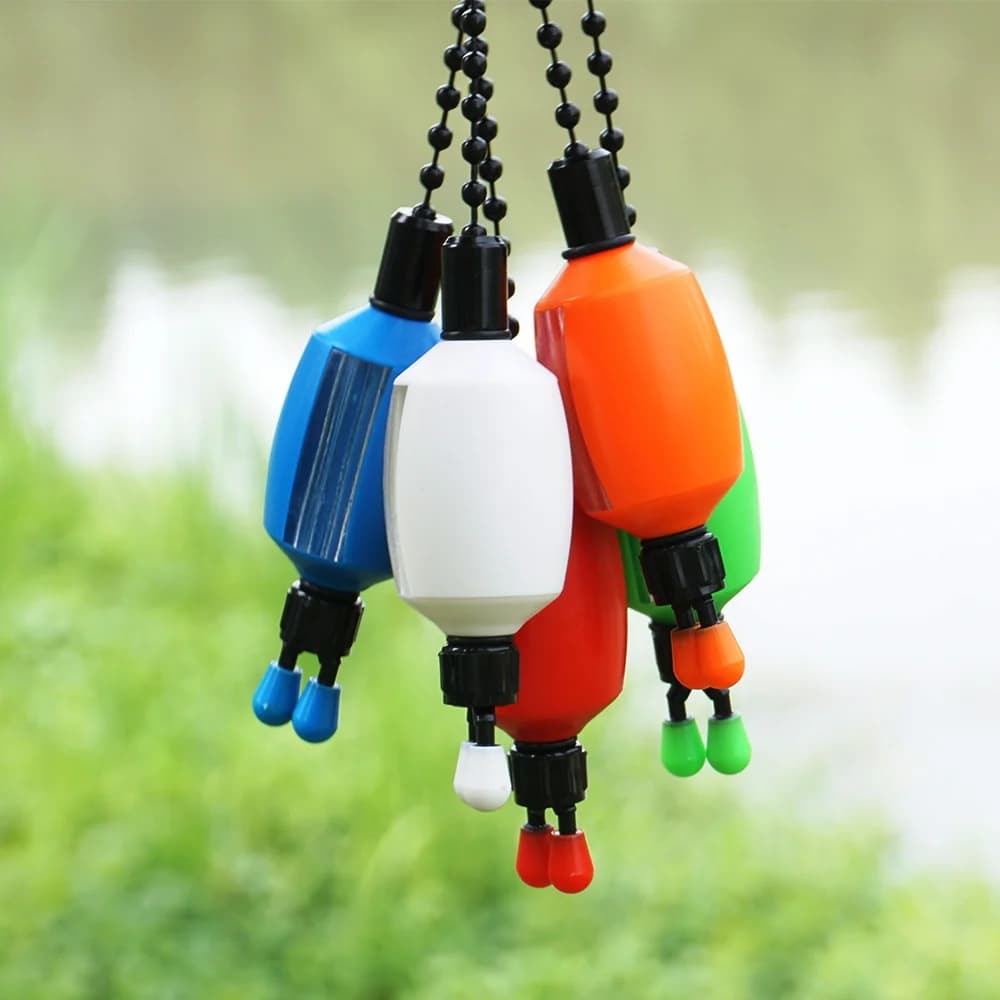 Swingeurs Hirisi B2042 pour pêche carpe - Indicateurs 5 couleurs avec clips sécurisés pour ligne