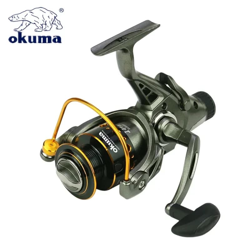 Moulinet OKUMA frein double relâche avant arrière 12KG dragage pour pêche sportive