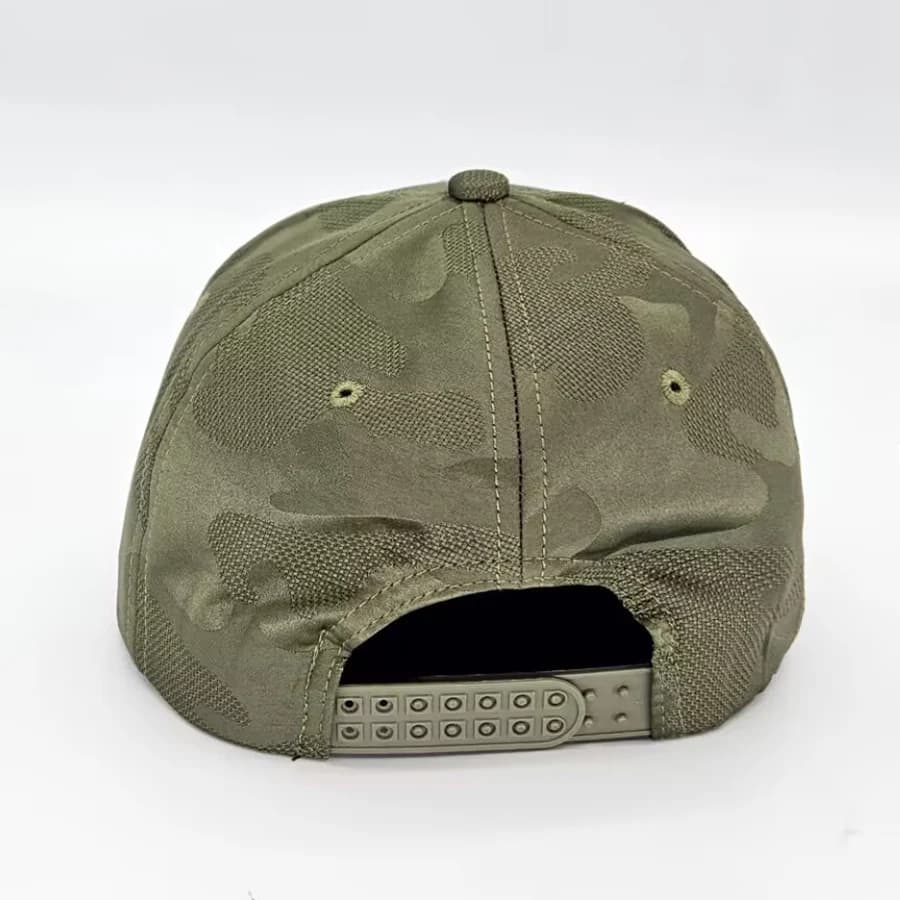 Casquette pêche camouflage broderie trident Ukraine ajustable pêche discrète spéciale