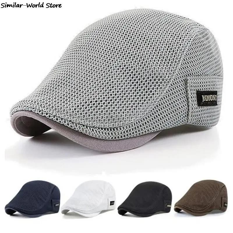 Casquette baseball mesh respirante été homme - Chapeau pêcheur dad hat ventilation optimale