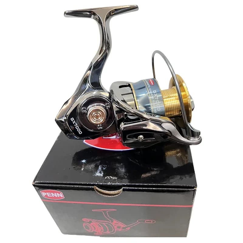 PENN GX1000-7000 Fishing Reel with 13+1 High-End Bearings, 25KG Max Drag, and Bo