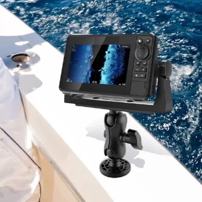 Support rotatif 360° pour sondeur de pêche - Monture universelle pour GPS et électronique marine