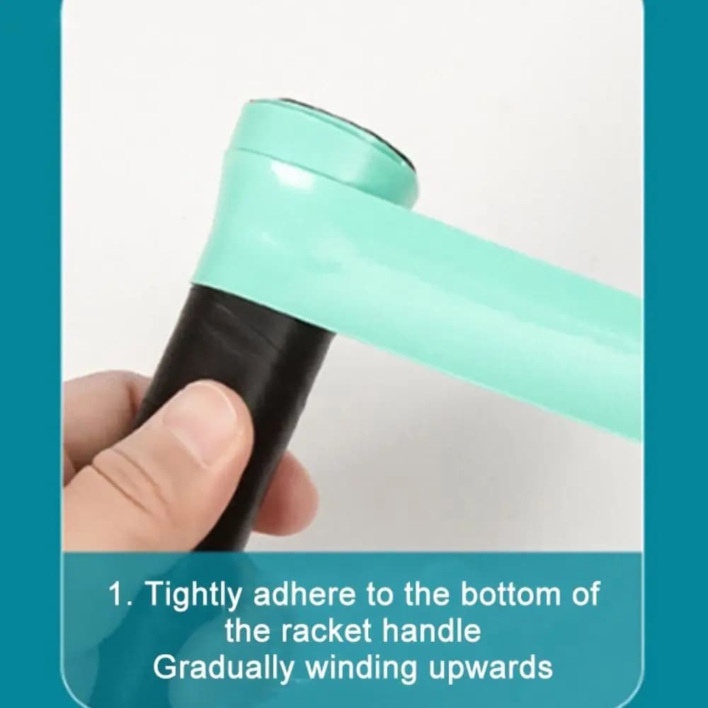 Surprises badminton PU anti-dérapantes - Ruban élastique haute qualité pour raquette et canne à pêche