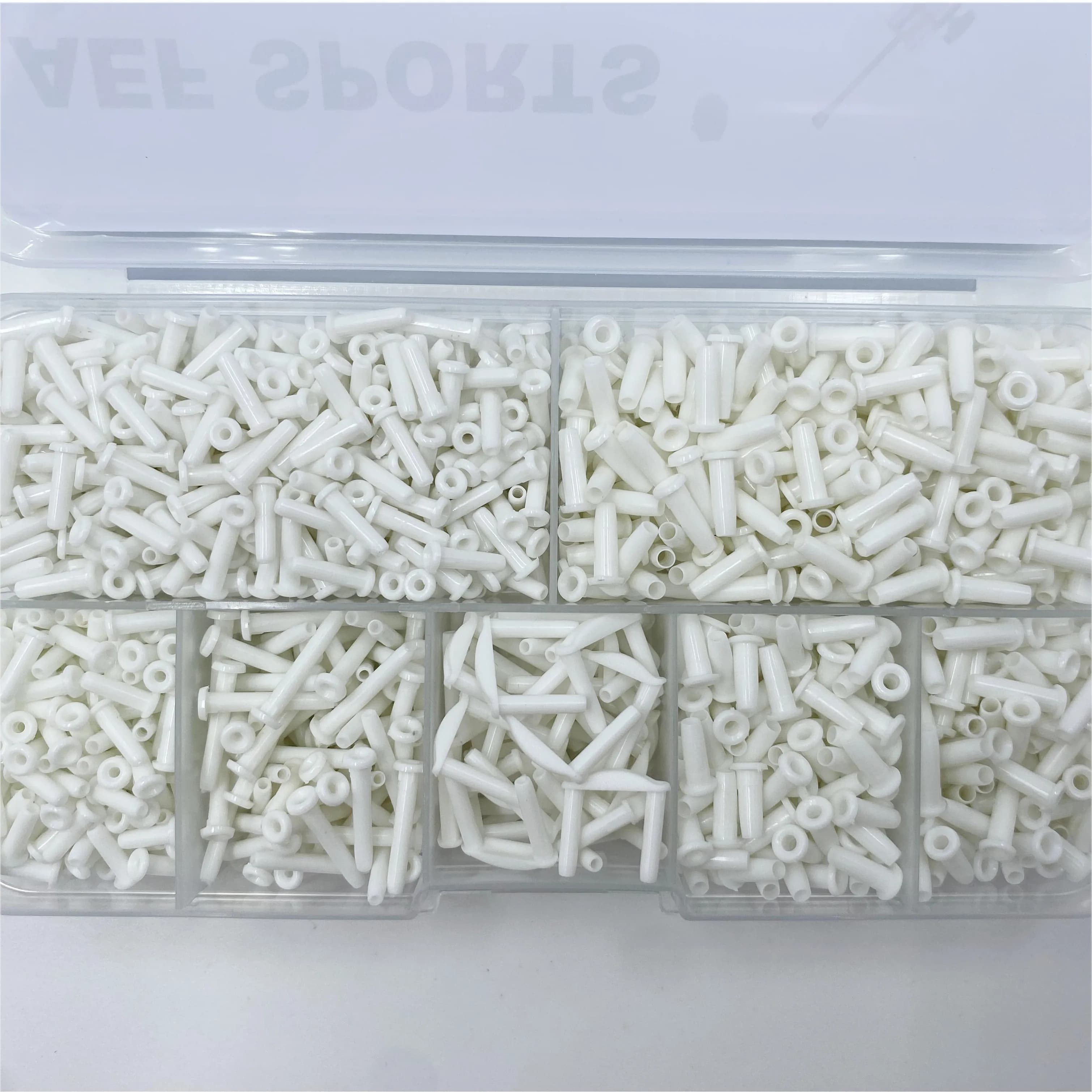Œillets grommets raquette badminton AEF pack valeur 7 tailles montage professionnel