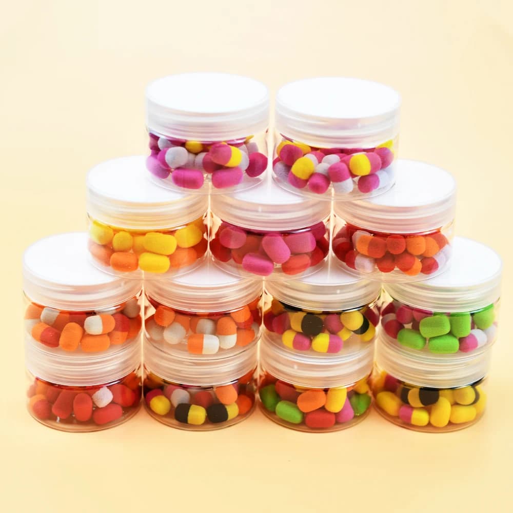 Bouillettes flottantes carp fishing 40pcs - Accessoires de flottabilité pour method feeder et hair rig